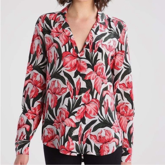 Equipment Femme Adalyn Silk Floral Blouse - Picture 1 of 13